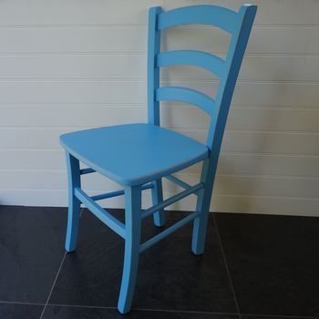 Italian Cafe Chair Hand Painted In Any Colour, 4 of 10