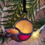 Glass Robin Christmas Ornaments Decoration, thumbnail 4 of 7