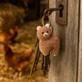 Handmade Felt Fairtrade Alpaca Keyring, thumbnail 1 of 3