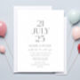 My Love Is Personalised Wedding Invitations 10 Pack, thumbnail 2 of 3