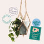 Create Your Own Wooden Beaded Plant Hanger Kit, thumbnail 1 of 7