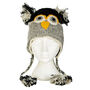 Natural Owl Hand Knitted Woollen Animal Hat, thumbnail 5 of 5