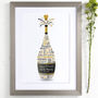 Personalised Retirement Champagne Word Art, thumbnail 3 of 9