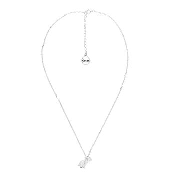 Personalised Sterling Silver Long Haired Cat Necklace, 3 of 7