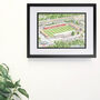 Kidderminster Harriers Fc Aggborough Stadium Art Print, thumbnail 1 of 3