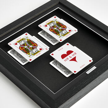The Perfect Pair King And King Personalised Gift Frame, 8 of 12