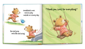 Personalised Children's Book, Thank You, Lord, 6 of 12