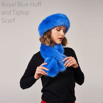 Tiptop Scarf. Luxury Faux Fur Made In England, 4 of 8