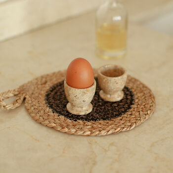 Natural Stone Egg Cups, 3 of 6