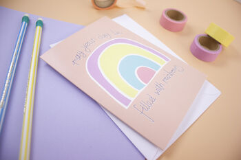 Special Day Rainbow Kids Birthday Card, 2 of 4