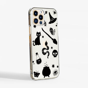 Witch Craft Clear Phone Case, 3 of 3