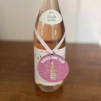 Chicken Wine Club Christmas Decoration, 2 of 3