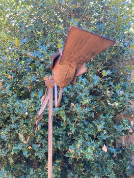 128cm Robin Wind Spinner Metal Garden Statue Memorial Gift, 6 of 8