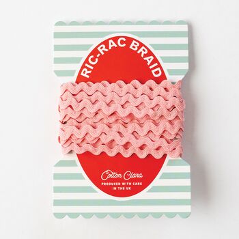 Four X Metres Of Ric Rac Trimming On Colourful Bobbin, 6 of 12