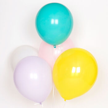 Dolphin Printed Balloons Set Of Five, 2 of 2