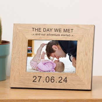 'The Day We Met' Picture Frame, 2 of 6
