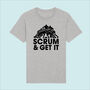 Mens Rugby T Shirt. Scrum And Get It, thumbnail 1 of 3