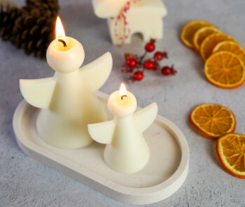 Angel Christmas Candle Set, 8 of 8