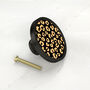 Colourful Animal Print Decorative Drawer Door Cupboard Cabinet Knobs Handle Available In A Gold, Silver, Black And Antique Gold For Furniture, thumbnail 6 of 9