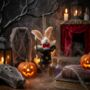 Handmade Felt Hat Trick Rabbit Magician Bunny, thumbnail 4 of 4