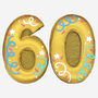Hand Iced 60th Birthday Letterbox Biscuits, thumbnail 3 of 3