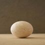 Handmade Travertine Stone Sphere, thumbnail 1 of 2