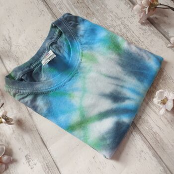 Kids Spiral Tie Dye Tshirt, 3 of 9