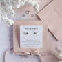Special Niece Earring Studs, thumbnail 1 of 5