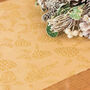Gold Glitter Acorn Table Runner, thumbnail 4 of 4
