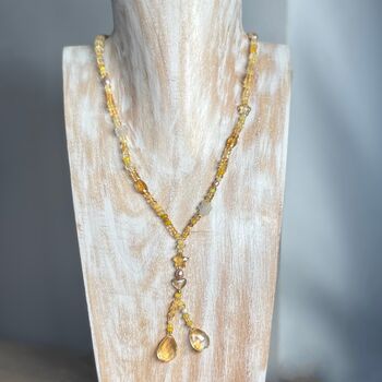 Golden Treasure Beach Charm Necklace, 5 of 11