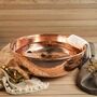 Handmade Verdigris Solid Copper Foot Spa Soaking Pedicure Bowl, 400 Mm Diameter, thumbnail 5 of 12