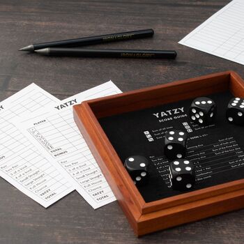 Yatzy Wooden Game Set, 5 of 6