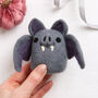 Halloween Bat Needle Felting Kit, thumbnail 2 of 9