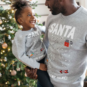 mum dad and baby christmas jumpers