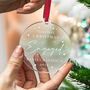Our First Christmas Engaged Bauble Gift For Couples, thumbnail 6 of 8