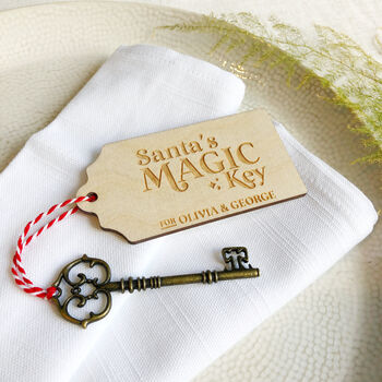 Personalised Santa's Magic Key, 2 of 4