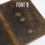 Personalised Brown Leather Wallet, thumbnail 8 of 12