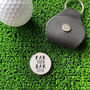 Personalised Par Then Bar Golf Ball Marker And Holder, thumbnail 2 of 2