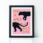 Walk On The Wild Side Art Print, thumbnail 4 of 5