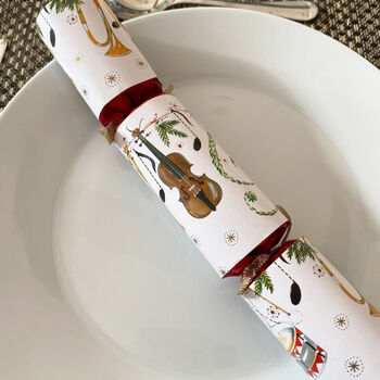 Eight Music Fanfare Christmas Celebration Crackers X Six, 3 of 3