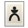 Bold Abstract Person Framed Print, thumbnail 3 of 5