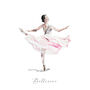 Ballerina Greetings Card, thumbnail 2 of 3