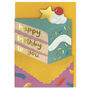 'Happy Birthday To You' Luxe Birthday Cake Slice Card, thumbnail 1 of 2
