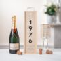 Personalised Birth Year Bottle Box, thumbnail 2 of 9