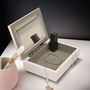 Personalised Wedding Wooden Jewellery Box, thumbnail 5 of 6