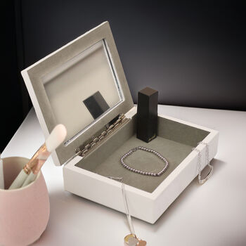Personalised Wedding Wooden Jewellery Box, 5 of 6