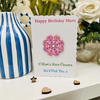Birthday Card For Her Mum Flowers Or Mother's Day, 3 of 4