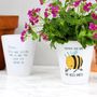 Mummy You Are The Bees Knees Plant Pot, thumbnail 2 of 5