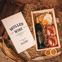 Personalised Mulled Wine Gift Set In Wooden Box, thumbnail 1 of 1