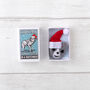 Wolf Christmas Spirit Animal In A Matchbox, thumbnail 2 of 5